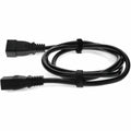 AddOn 6ft C19 Female to C20 Male 16AWG 100-250V at 10A Black Power Cable