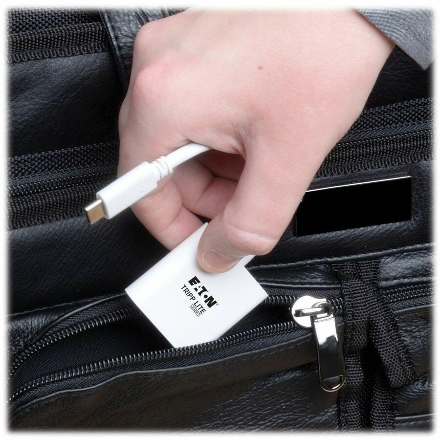 Eaton Tripp Lite Series USB 3.2 Gen1 Type-C to HDMI 4K Adapter with Alternate Mode - DP 1.2, White