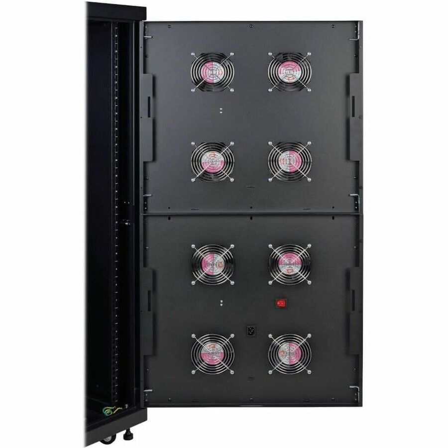 Eaton Tripp Lite Series SmartRack 24U Standard-Depth Half-Height Rack Enclosure for Harsh Environments