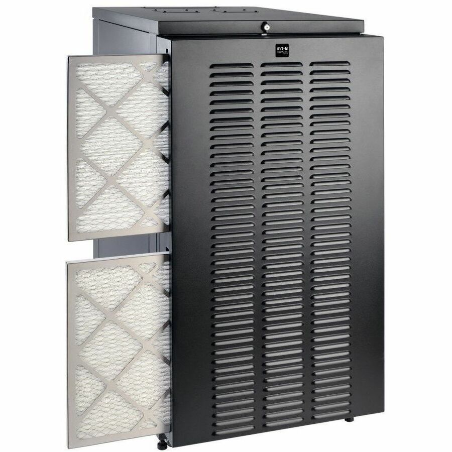 Eaton Tripp Lite Series SmartRack 24U Standard-Depth Half-Height Rack Enclosure for Harsh Environments