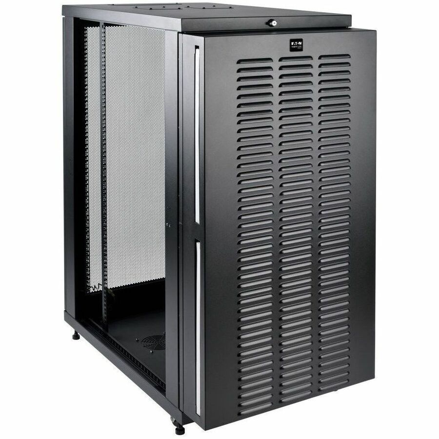 Eaton Tripp Lite Series SmartRack 24U Standard-Depth Half-Height Rack Enclosure for Harsh Environments