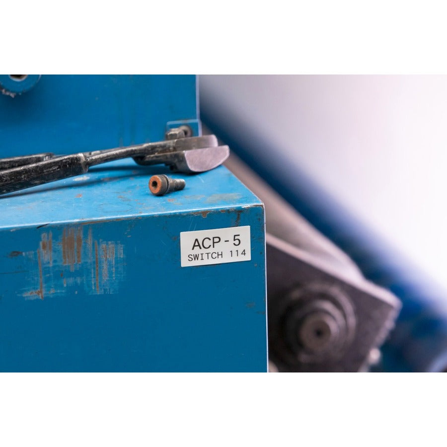 Brady Multipurpose Label Black Gray