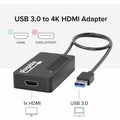 Plugable USB 3.0 to HDMI 4K DisplayLink Video Graphics Adapter for Multiple Monitors up to 3840x2160