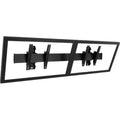 Legrand Chief Fusion Large 2x1 Menu Board TV Mount - For Displays 40-55" - Black