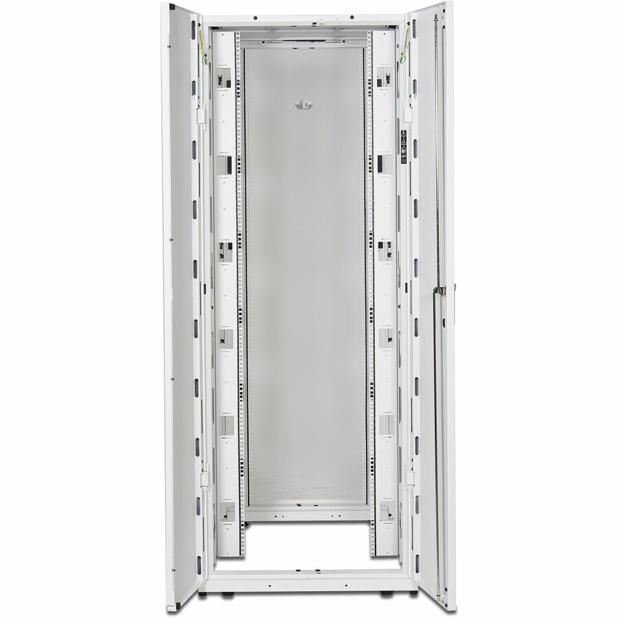 Schneider APC NetShelter SX, Server Rack Enclosure, 45U, White, 2124H x 750W x 1200D mm [TAA]