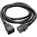 Eaton Tripp Lite Series Power Extension Cord, C19 to C20 - Heavy-Duty, 15A, 250V, 14 AWG, 6 ft. (1.83 m), Black