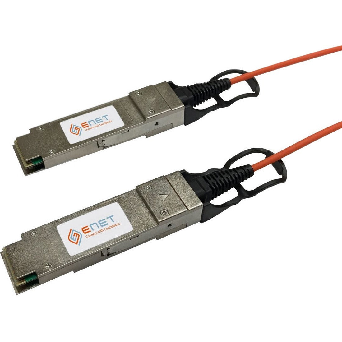 NSI ENET Cisco Compatible QSFP-H40G-AOC10M TAA Compliant Functionally Identical 40G QSFP+ to QSFP+ Active Optical Cable (AOC) Assembly 10m