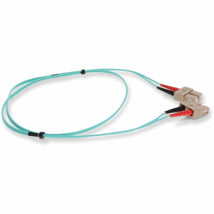 AddOn 10m SC (Male) to SC (Male) Orange OM2 Duplex Fiber OFNR (Riser-Rated) Patch Cable