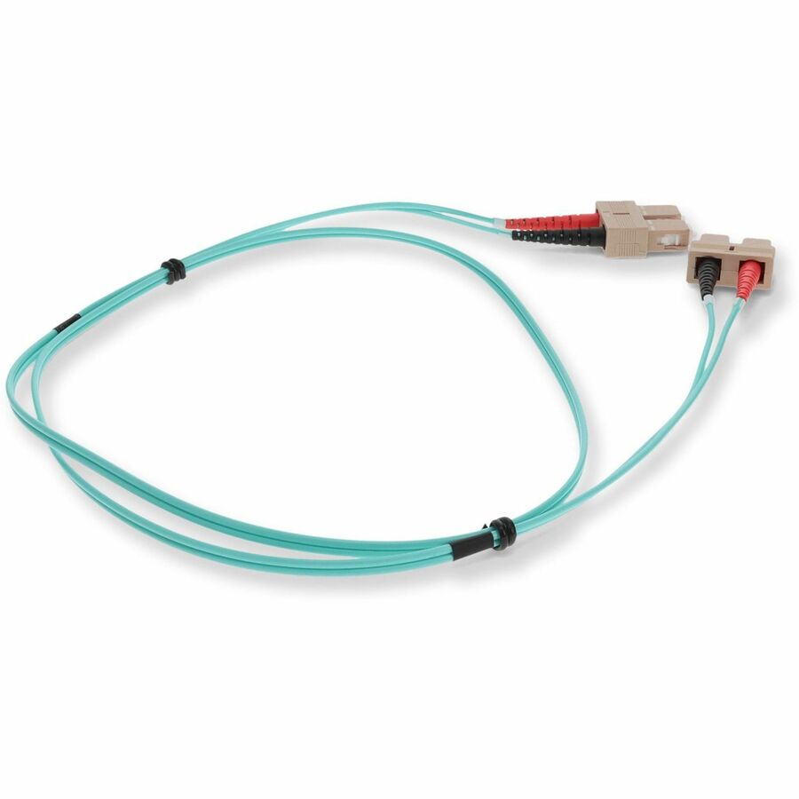 AddOn 10m SC (Male) to SC (Male) Orange OM2 Duplex Fiber OFNR (Riser-Rated) Patch Cable