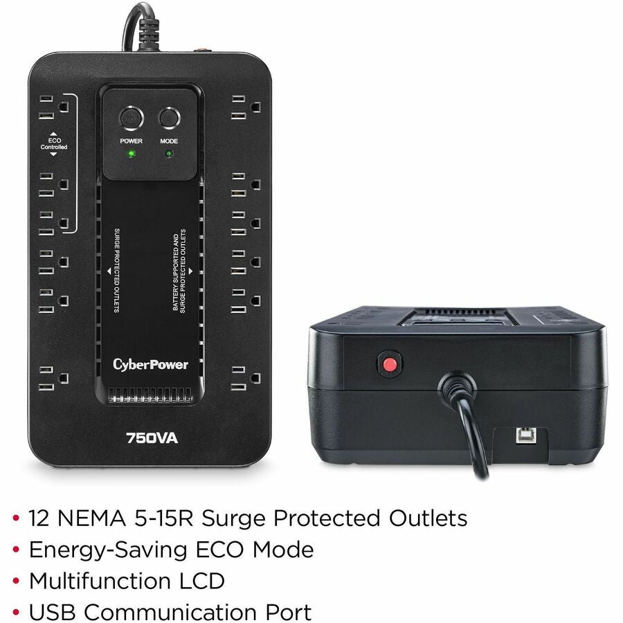 CyberPower EC750GTAA TAA Compliant UPS System