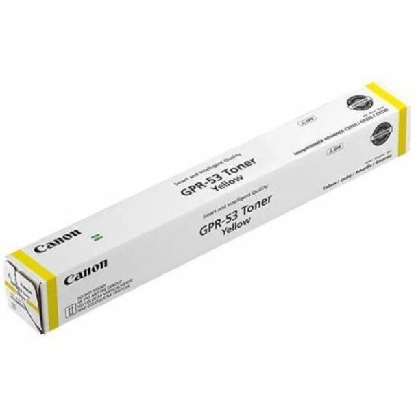 Canon GPR-53 Original High Yield Laser Toner Cartridge - Yellow - 1 Each
