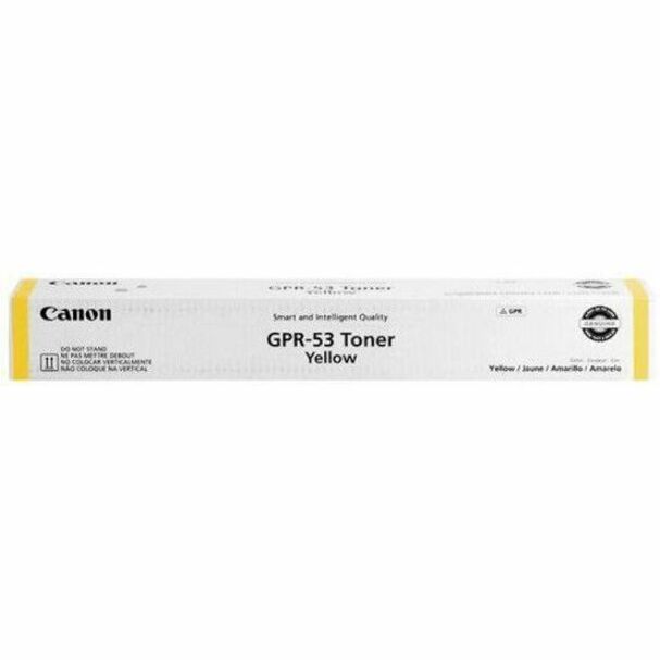 Canon GPR-53 Original High Yield Laser Toner Cartridge - Yellow - 1 Each