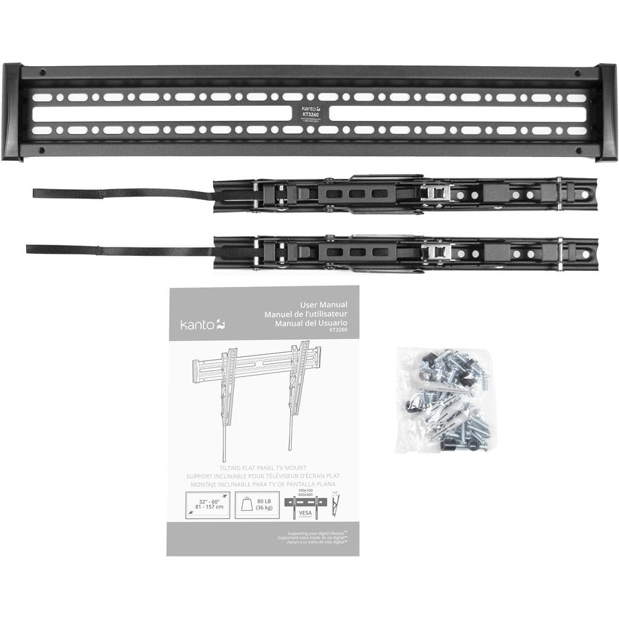 Kanto KT3260 Wall Mount for TV - Black