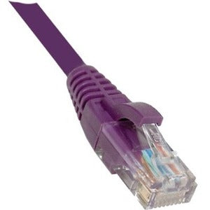 Weltron Cat.6 Patch Network Cable, 1 x RJ-45 Network - Male, 3 ft, 90-C6CB-PL-003, Purple