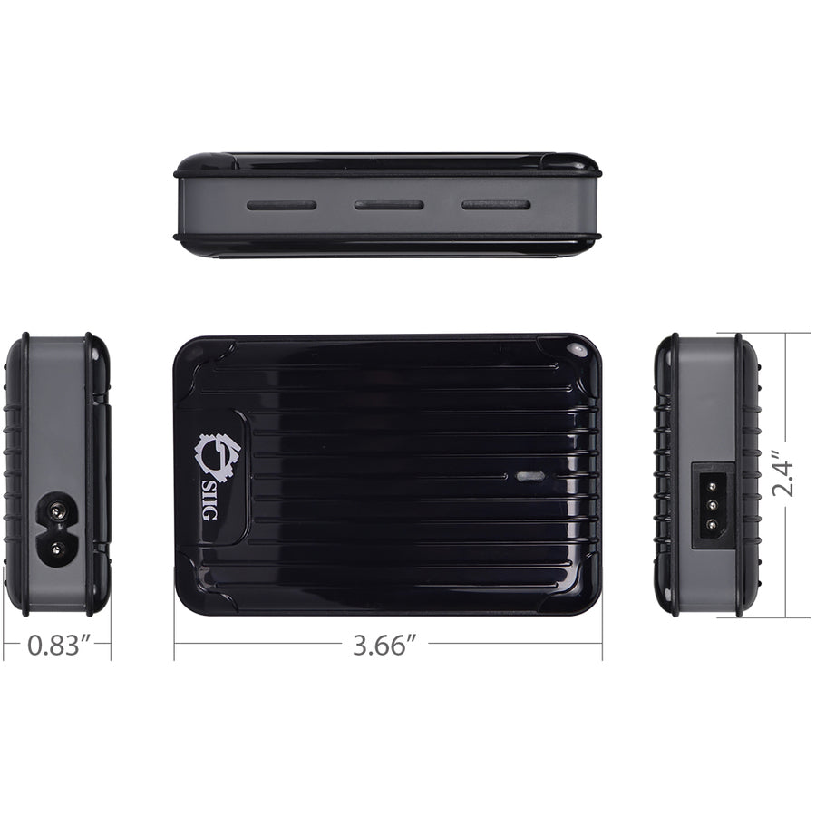 SIIG Ultra-Compact Universal Laptop Power Adapter - 65W
