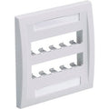 Panduit CFPE10EI-2GY Faceplate Ivory