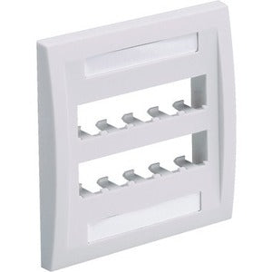 Panduit CFPE10EI-2GY Faceplate Ivory