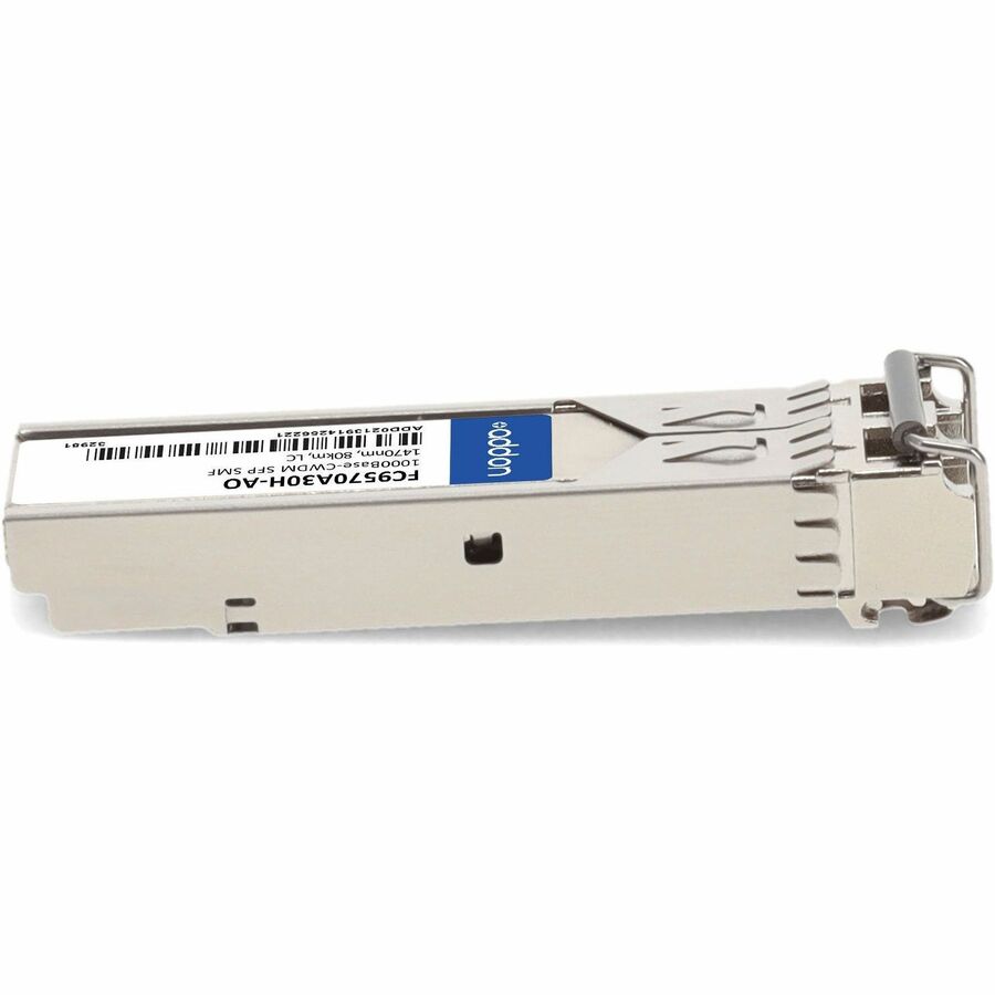 AddOn Fujitsu FC9570A30H Compatible TAA Compliant 1000Base-CWDM SFP Transceiver (SMF, 1470nm, 80km, LC)