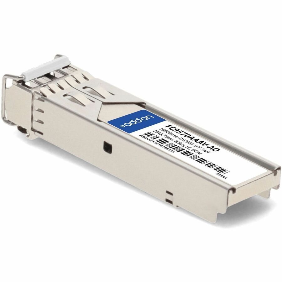 AddOn Fujitsu FC9570AAAV Compatible TAA Compliant 1000Base-DWDM 100GHz SFP Transceiver (SMF, 1543.73nm, 80km, LC, DOM)