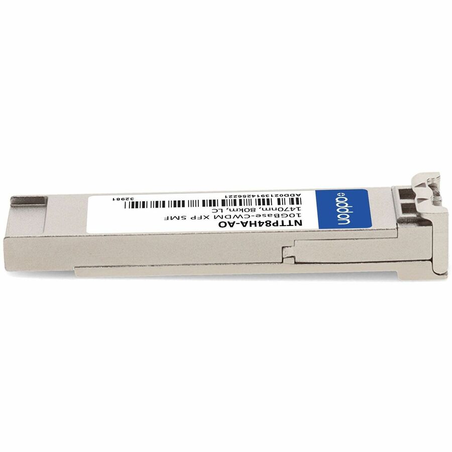 AddOn Ciena NTTP84HA Compatible TAA Compliant 10GBase-CWDM XFP Transceiver (SMF, 1470nm, 80km, LC)