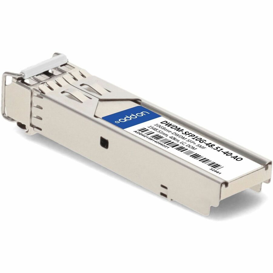 AddOn Cisco DWDM-SFP10G-48.51 Compatible TAA Compliant 10GBase-DWDM 100GHz SFP+ Transceiver (SMF, 1548.51nm, 40km, LC, DOM)