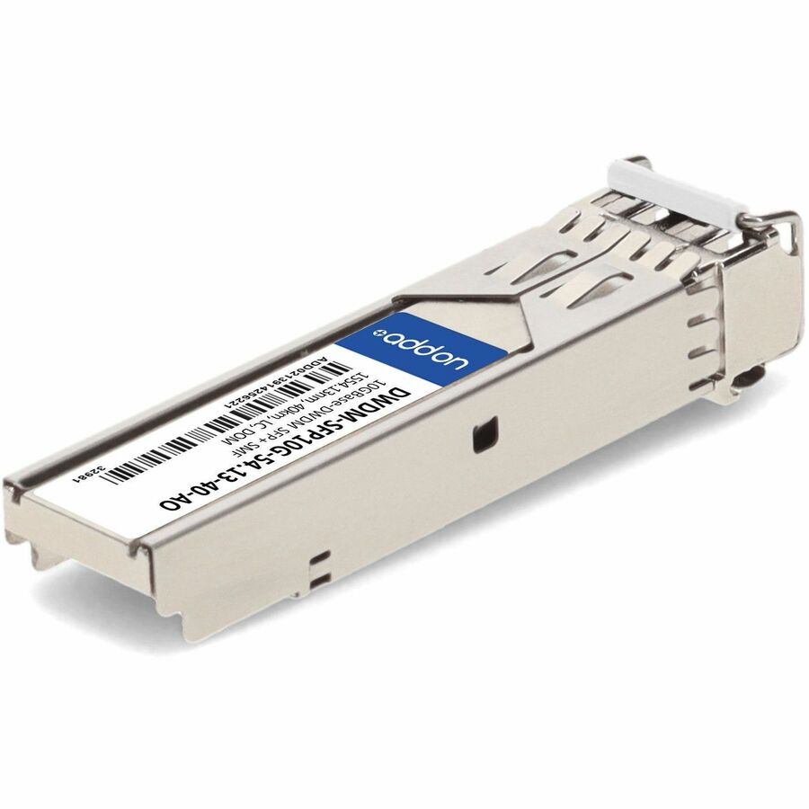 AddOn Cisco DWDM-SFP10G-54.13 Compatible TAA Compliant 10GBase-DWDM 100GHz SFP+ Transceiver (SMF, 1554.13nm, 40km, LC, DOM)
