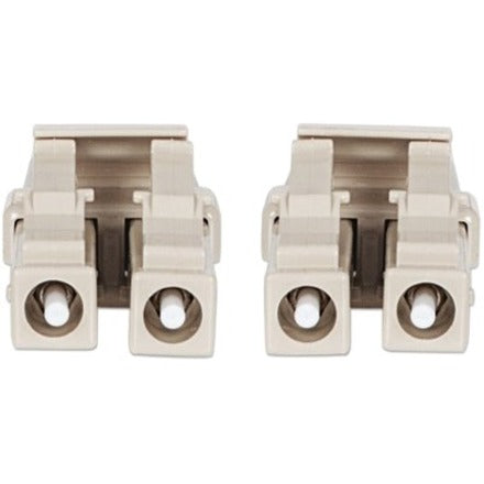 IC Intellinet Network Solutions Fiber Optic Patch Cable, LC, OM3, 50/125, Multimode, Duplex, Aqua, 10 ft (3 m)