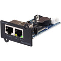 CyberPower UPS & ATS PDU REMOTE - MGMT CARD HTTP SNMP NMS ENVIRO RJ45 3YR WTY TAA, Black, Ethernet, UPS ATS PDU, RMCARD205TAA