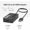 Plugable USB 3.0 to HDMI Video Graphics Adapter with Audio for Multiple Monitors up to 2560x1440