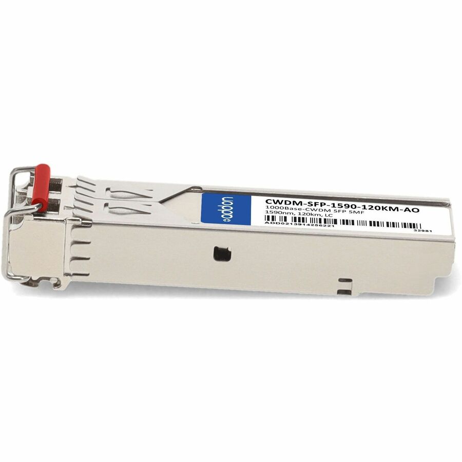 AddOn Cisco CWDM-SFP-1590-120KM Compatible TAA Compliant 1000Base-CWDM SFP Transceiver (SMF, 1590nm, 120km, LC)