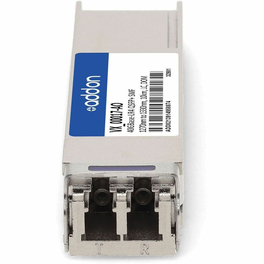 AddOn VSS Monitoring VX_00017 Compatible TAA Compliant 40GBase-LR4 QSFP+ Transceiver (SMF, 1270nm to 1330nm, 10km, LC, DOM)