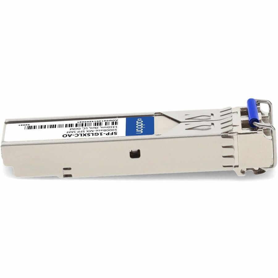 AddOn Moxa SFP-1GLSXLC Compatible TAA Compliant 1000Base-MX SFP Transceiver (SMF, 1310nm, 2km, LC)