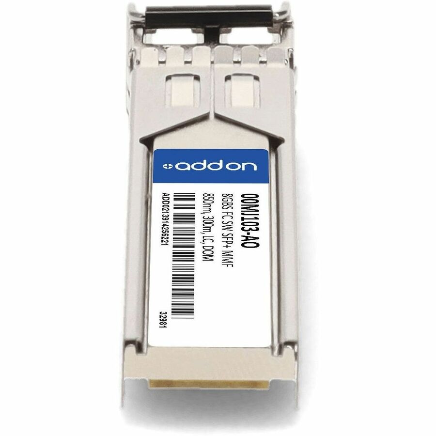 AddOn IBM 00MJ103 Compatible TAA Compliant 8GBase-SW Fibre Channel SFP+ Transceiver (MMF, 850nm, 300m, LC, DOM)