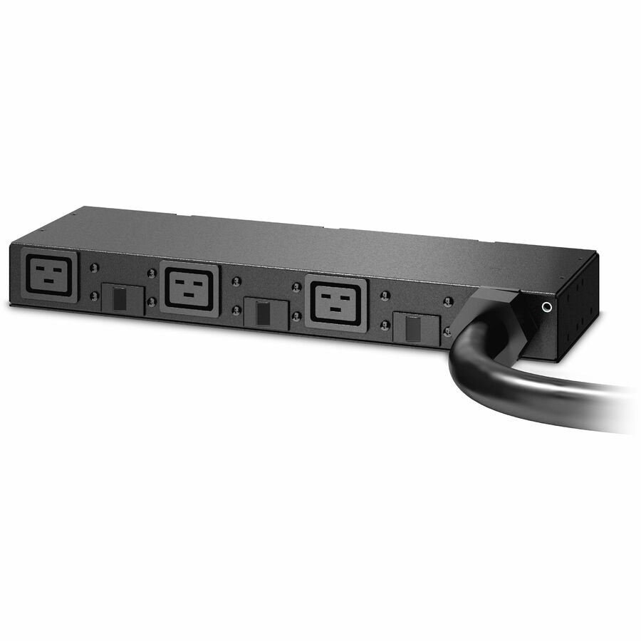 APC Rack PDU, Basic, 0U/1U, 208V, 8.6kW, (3) C19, 12 ft, AP6037A