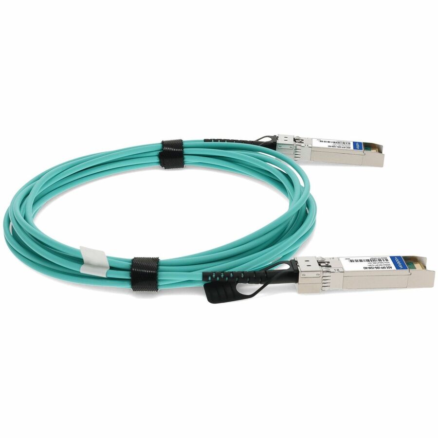 AddOn Dell AOC-SFP-10G-15M Compatible TAA Compliant 10GBase-AOC SFP+ to SFP+ Direct Attach Cable (850nm, MMF, 15m)