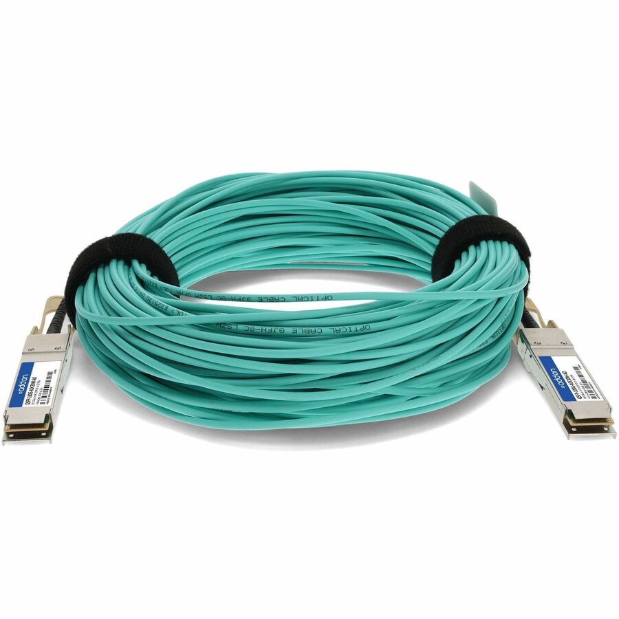 AddOn Cisco QSFP-100G-AOC30M Compatible TAA Compliant 100GBase-AOC QSFP28 to QSFP28 Direct Attach Cable (850nm, MMF, 30m)