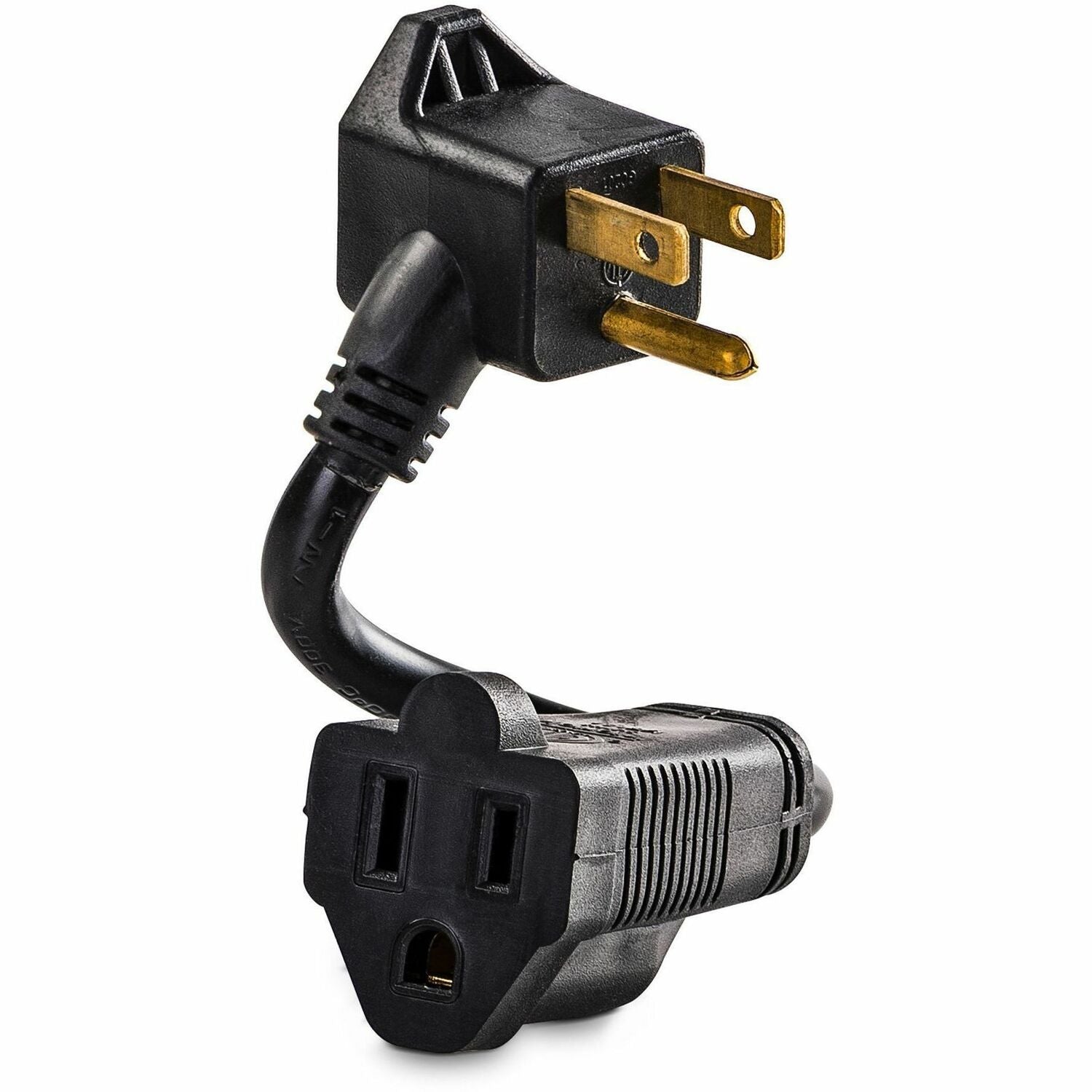 CyberPower GC201 Extension Cords, Black, 6 in.