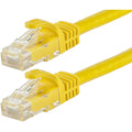 Monoprice FLEXboot Series Cat5e 24AWG UTP Ethernet Network Patch Cable, 20ft Yellow