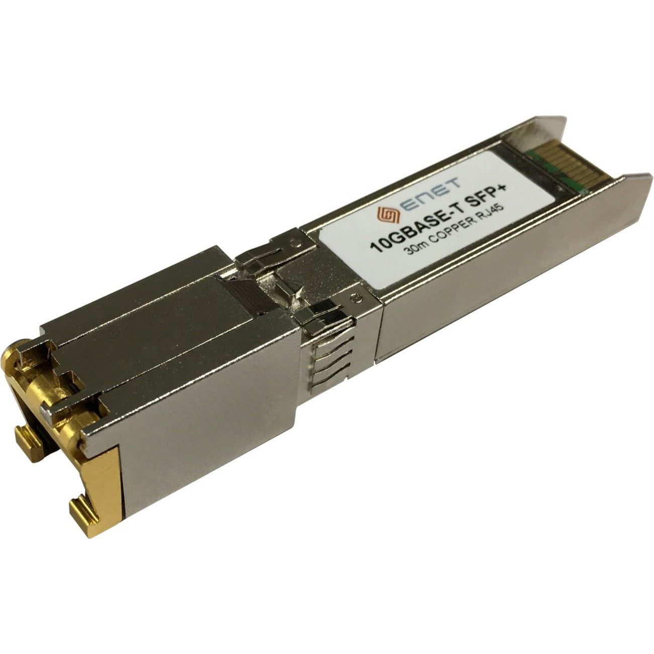 NSI ENET Enterasys Compatible 10GB-T-SFPP TAA Compliant Functionally Identical 10GBASE-T Copper SFP+ for Cat6A/Cat7 RJ-45 30m Max