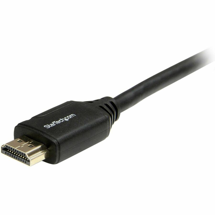 StarTech.com 3ft (1m) Premium Certified HDMI 2.0 Cable with Ethernet, High Speed Ultra HD 4K 60Hz HDMI Cable HDR10, UHD HDMI Monitor Cord