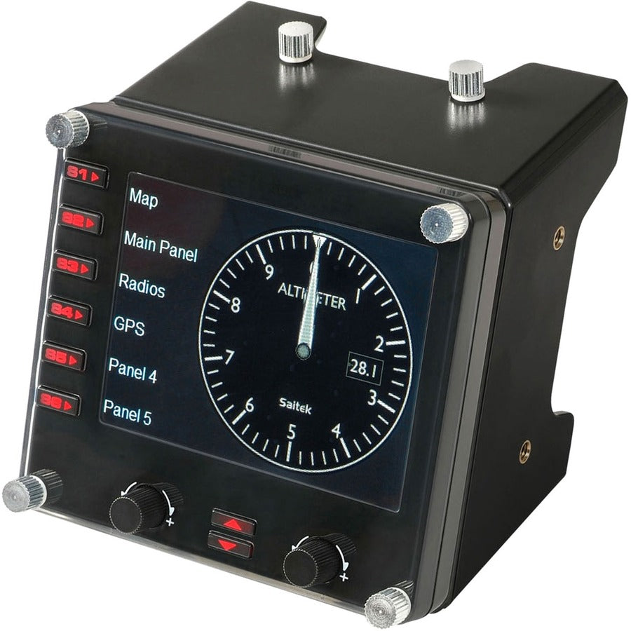 Saitek Flight Instrument Panel, Black, Cable