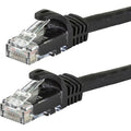 Monoprice FLEXboot Series Cat6 24AWG UTP Ethernet Network Patch Cable, 100ft Black