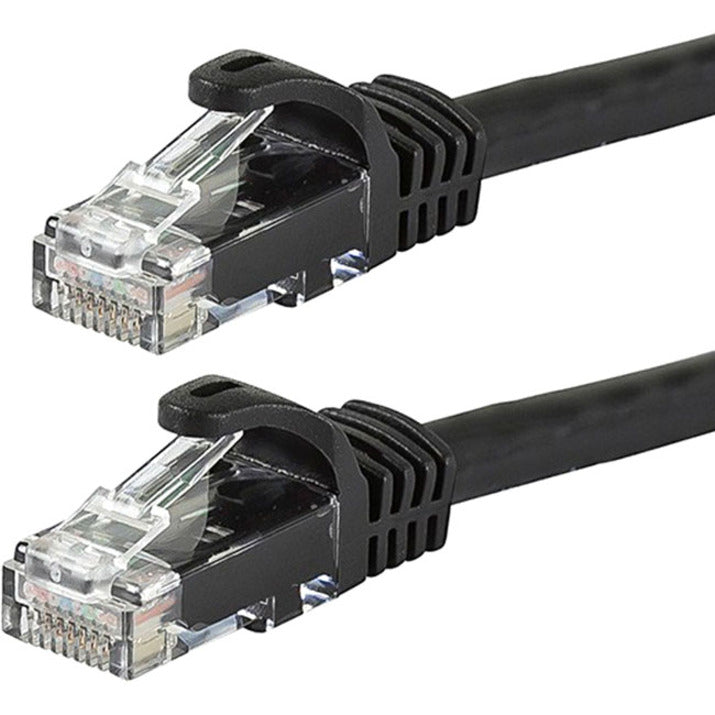 Monoprice FLEXboot Series Cat6 24AWG UTP Ethernet Network Patch Cable, 100ft Black