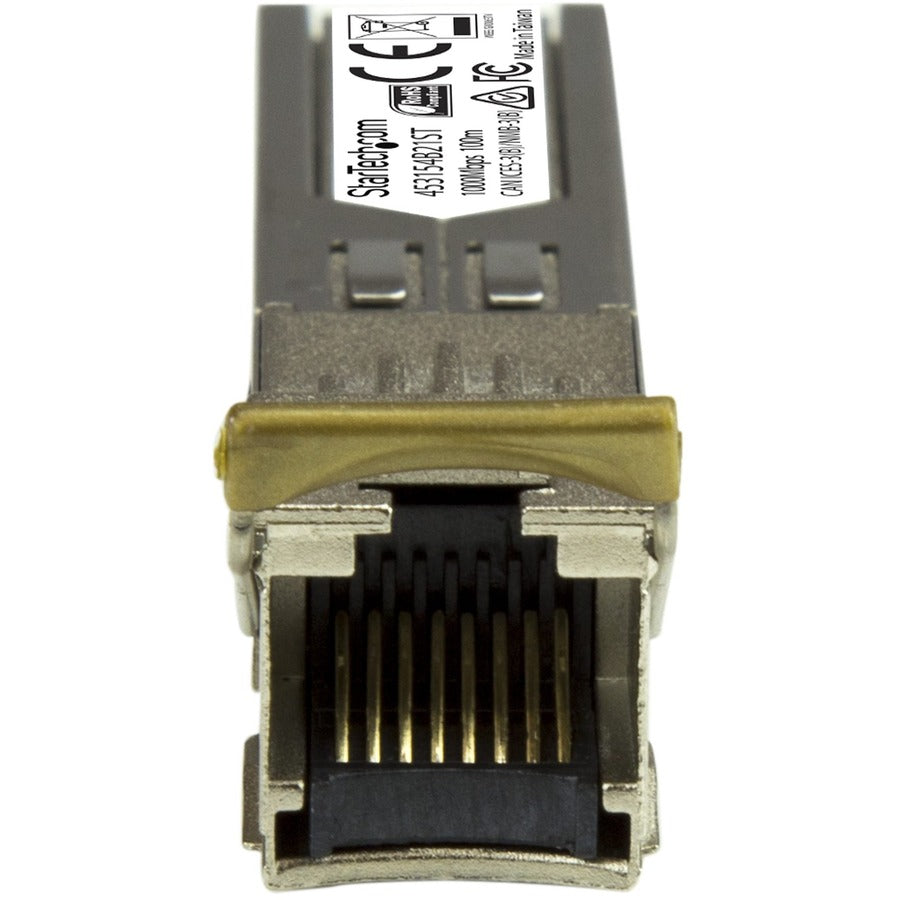 StarTech.com HPE 453154-B21 Compatible SFP Module - 1000BASE-T - 1GE Gigabit Ethernet SFP to RJ45 Cat6/Cat5e - 100m