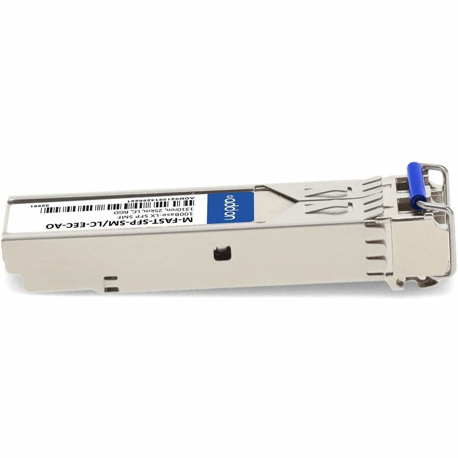 AddOn Hirschmann M-FAST-SFP SM/LC EEC Compatible TAA Compliant 100Base-LX SFP Transceiver (SMF, 1310nm, 15km, LC, Rugged)
