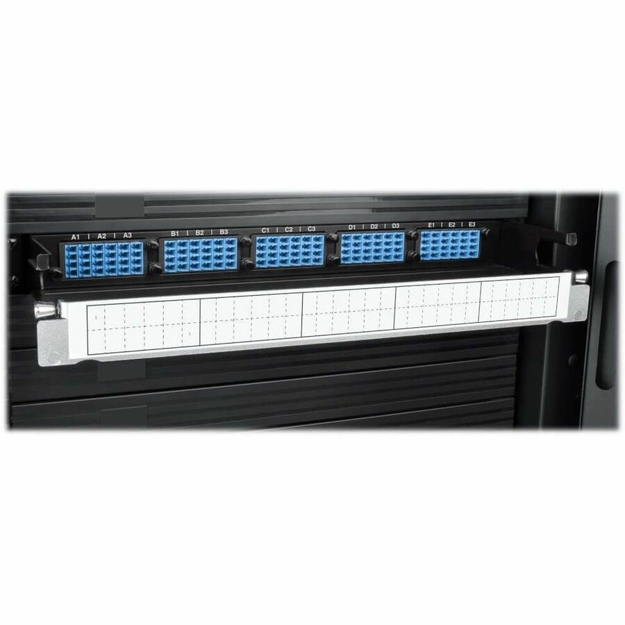 Eaton Tripp Lite Series 40/100Gb Fiber Breakout Patch Panel, 40Gb to 4 x 10Gb, 100Gb to 4 x 25Gb, 15 MTP QSFP to 60 LC