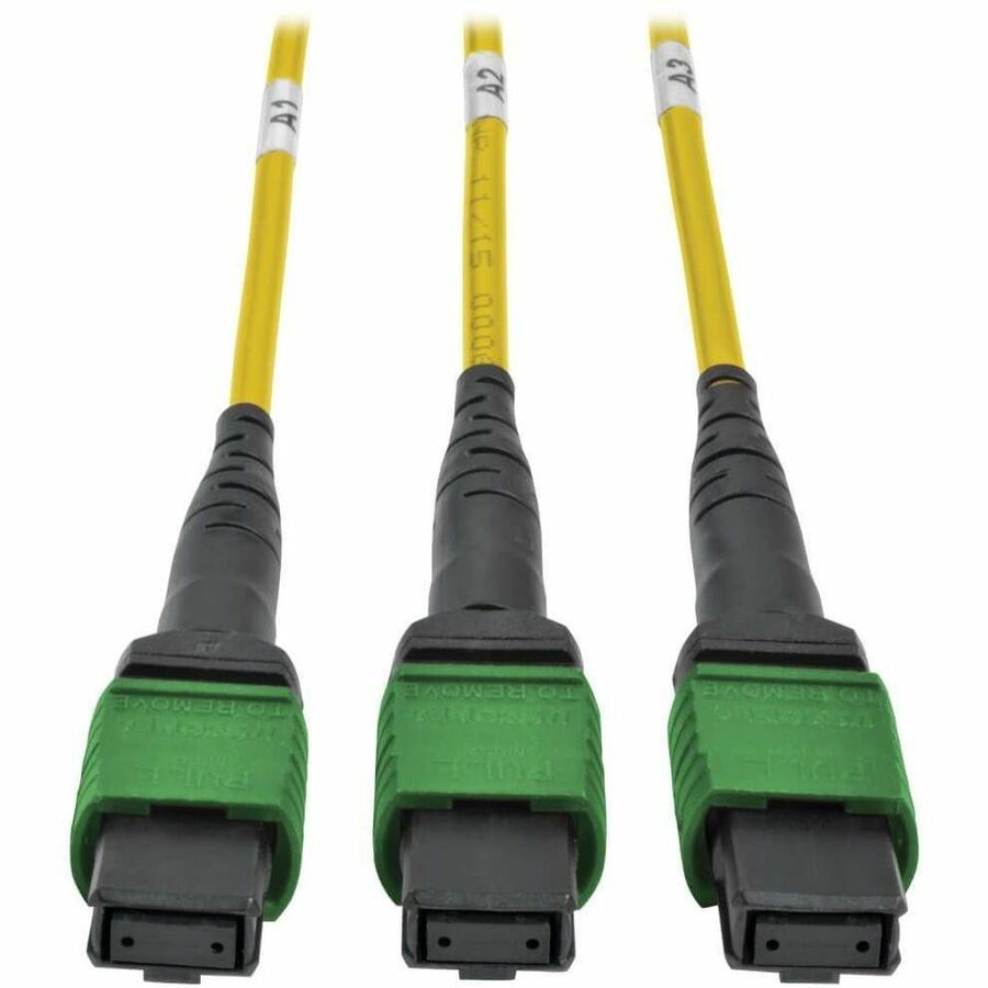 Eaton Tripp Lite Series 40/100Gb Fiber Breakout Patch Panel, 40Gb to 4 x 10Gb, 100Gb to 4 x 25Gb, 15 MTP QSFP to 60 LC