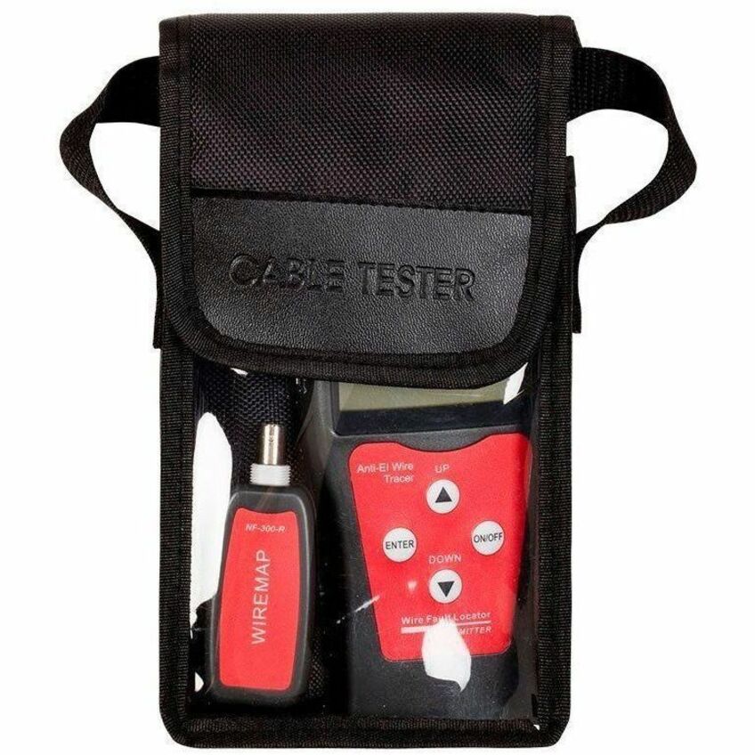 Monoprice Cable Tester, Earphone permits use in noisy environment, Measures RJ45 and BNC cable lengths