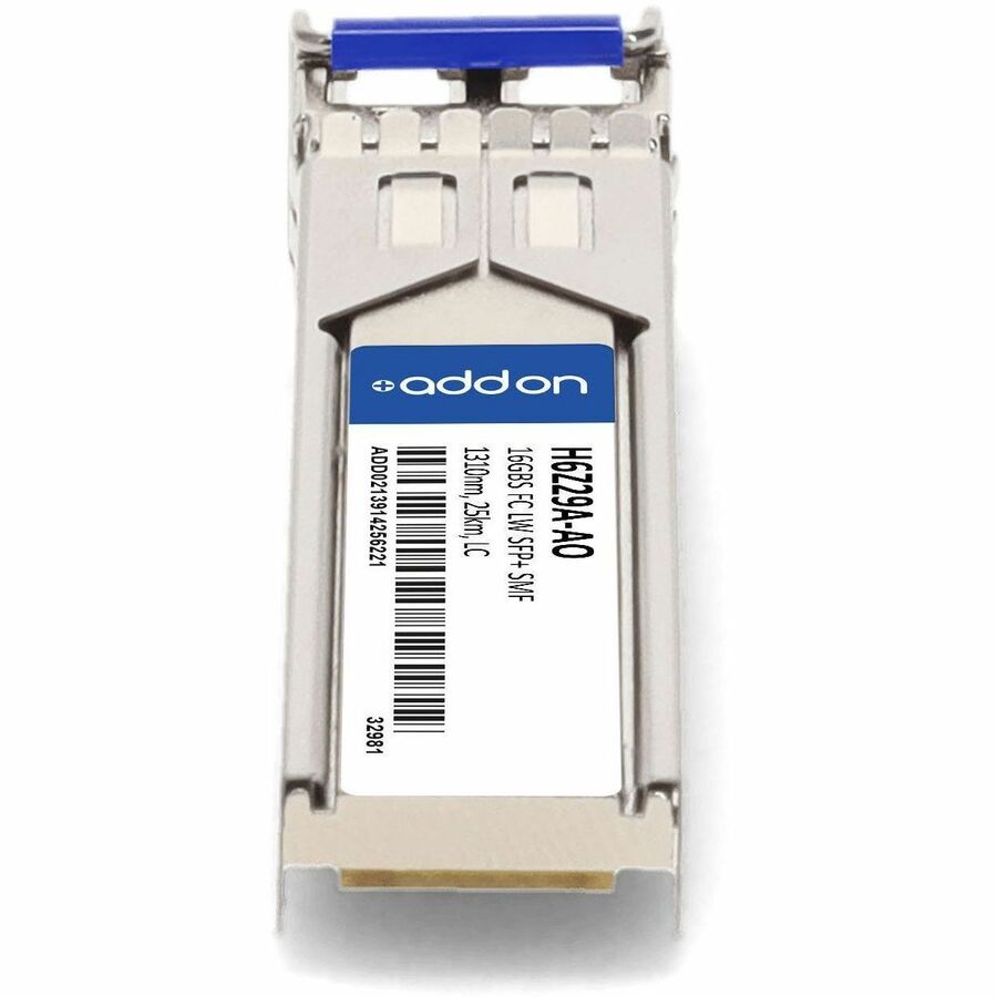 AddOn HP H6Z29A Compatible TAA Compliant 16GBase-LW Fibre Channel SFP+ Transceiver (SMF, 1310nm, 25km, LC)