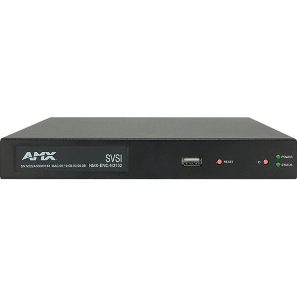 Harman AMX H.264 Compressed Video over IP Encoder, PoE, SFP, HDMI, USB for Record